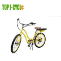 cheap 26 inch fat tire beach cruiser electric bikes lithium battery bicycle E bike pedelec bike for lady